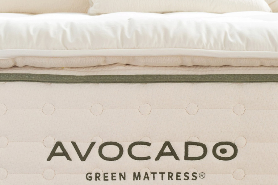 Avocado Alpaca Wool Plush Mattress Topper