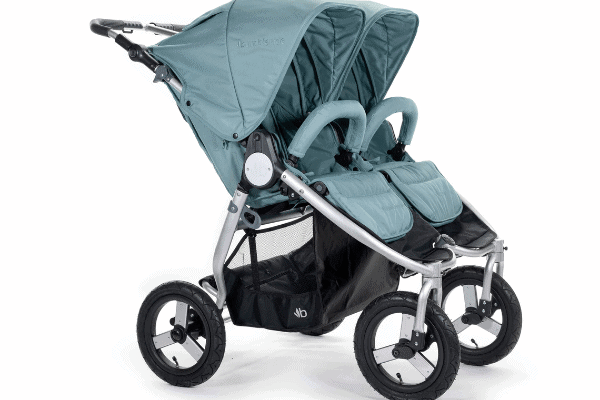 blue Bumbleride Indie Non-Toxic Stroller