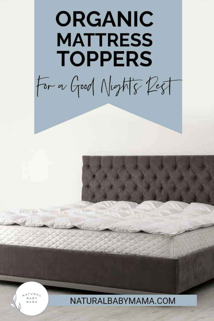 Organic Mattress Topper Pinterest Image